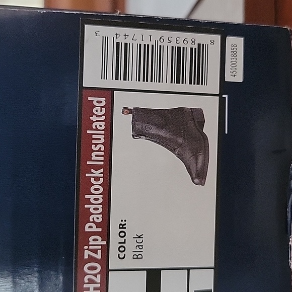Ariat Bromont Pro H20 zip paddock boot NEW with tags size 5.5 - Picture 5 of 5